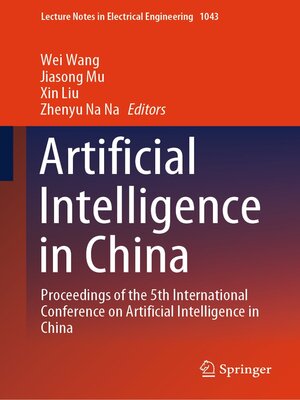 cover image of Artificial Intelligence in China